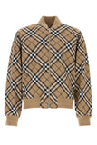 Burberry Men Embroidered Polyester Blend Bomber Jacket