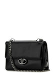 Valentino Garavani Women Black Leather Medium Vlogo Shoulder Bag