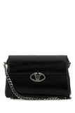 Valentino Garavani Women Black Leather Vlogo Shoulder