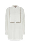Gucci Women White Poplin Shirt