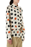 Bottega Veneta Women Printed Silk Shirt