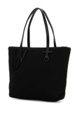 Jw Anderson Women Black Fabric Puffy Anchor Shopping Bag