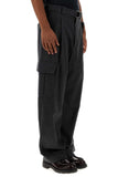 Prada Men Graphite Wool Cargo Pant