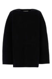 Jil Sander Women Black Wool Blend Oversize Sweater