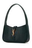 Saint Laurent Women Bottle Green Leather Mini Le 5 Ã  7 Handbag