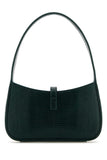 Saint Laurent Women Bottle Green Leather Mini Le 5 Ã  7 Handbag