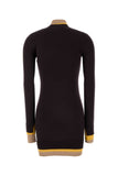 Fendi Women Plum Wool Blend Dress