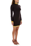 Fendi Women Plum Wool Blend Dress