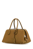 Tod's Women Khaki Leather Medium Darsena Handbag