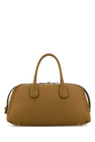 Tod's Women Khaki Leather Medium Darsena Handbag