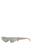 Gucci Women Silver Metal Sunglasses