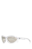 Prada Women Transparent Acetate Sunglasses
