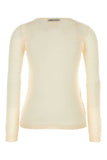Prada Women Skin Pink Cashmere Blend Sweater