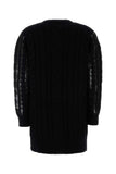 Max Mara Women Black Wool Blend Mambo Sweater Dress