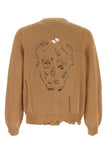 Alexander Mcqueen Men Biscuit Cotton Cardigan