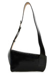 Alexander Mcqueen Men Black Leather Sling Crossbody Bag