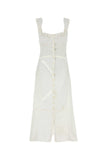 Marine Serre Women White Cotton Dress