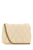 Valentino Garavani Women Ivory Nappa Leather Large Quiltie 67 Shoulder Bag