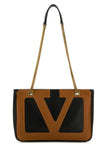 Valentino Garavani Women Black Nappa Leather Small Viva Superstar Shoulder Bag
