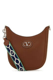 Valentino Garavani Women Caramel Leather Vlogo Signature Shoulder Bag