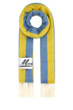 Marni Women Embroidered Wool Blend Scarf