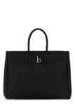 Burberry Women Black Leather Medium Rocking Horse Handbag