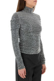 Dolce & Gabbana Women Silver Jersey Top