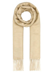 Prada Women Sand Silk Blend Scarf