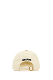 Valentino Garavani Men Ivory Cotton Baseball Cap
