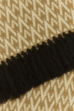 Valentino Garavani Men Embroidered Wool Toute La V Scarf