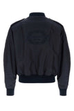 Givenchy Men Navy Blue Nylon Bomber Jacket