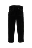 Prada Men Black Velvet Denim Pant