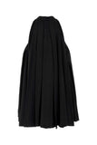 Loewe Women Black Satin Mini Dress