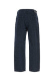 Fendi Men Embroidered Stretch Denim Jeans