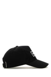 Versace Men Black Cotton Baseball Cap