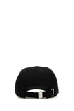 Versace Men Black Cotton Baseball Cap