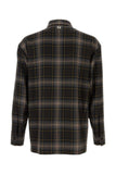 Fendi Men Embroidered Wool Shirt