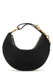 Burberry Women Black Leather Handbag