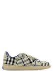 Burberry Women Embroidered Canvas Terrace Sneakers