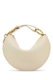 Burberry Women Ivory Leather Knight Arc Handbag