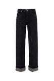 Burberry Women Dark Blue Denim Jeans