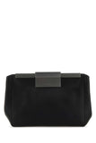 Max Mara Women Black Leather Belt Bag