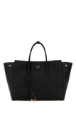 Balenciaga Women Black Leather Small Carry All Hempton Handbag