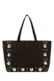 Valentino Garavani Women Brown Suede Nellcã´Te Shopping Bag