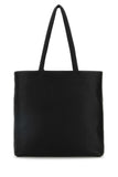 Prada Women Black Leather Shopping Bag