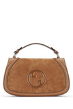 Gucci Women Handbag G.Blondie Suede Dafne/