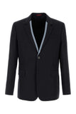 Gucci Men Midnight Blue Wool Blazer