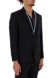 Gucci Men Midnight Blue Wool Blazer