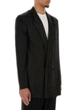 Diesel Men Black Stretch Acetate J-Pekka Blazer
