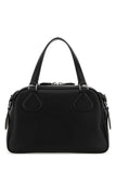 Courreges Women Black Leather Reedition Handbag